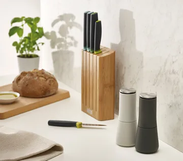 Milltop salt- og pepperkvern 2 deler - Grå-hvit - Joseph Joseph