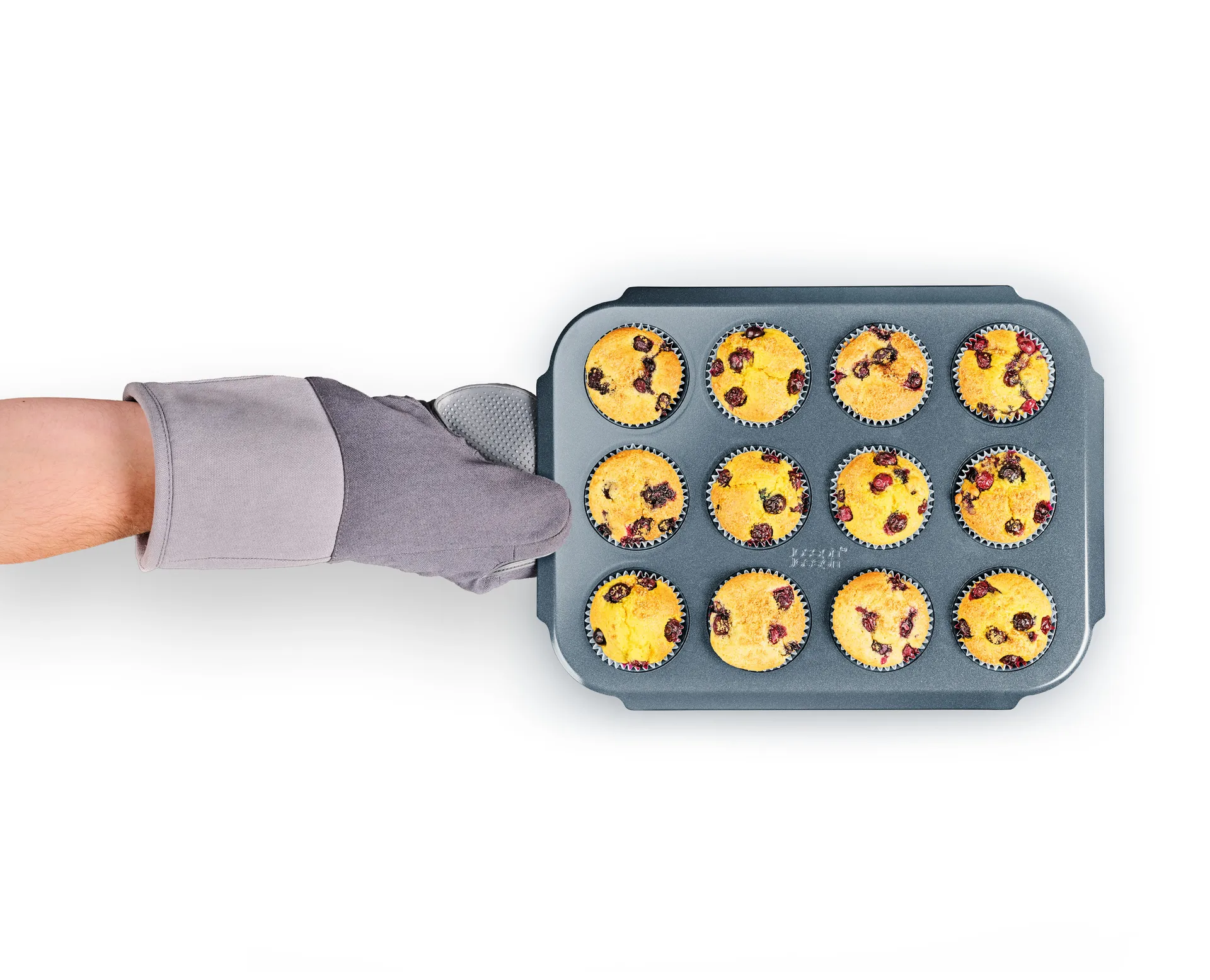 Nest Bake muffinsform 41 cm, Blå Joseph Joseph