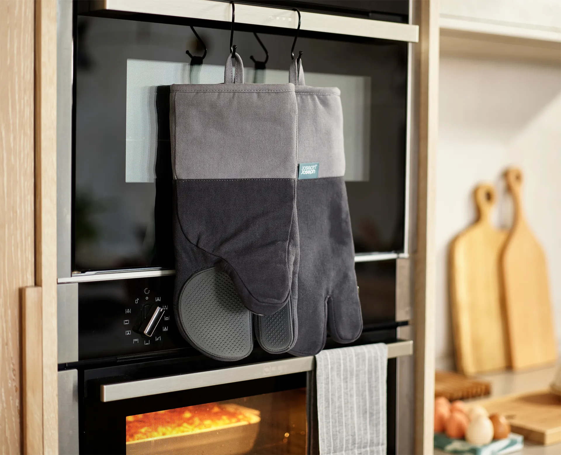 Pinch grytevott høyrehendt 34,5 cm, Grå Joseph Joseph