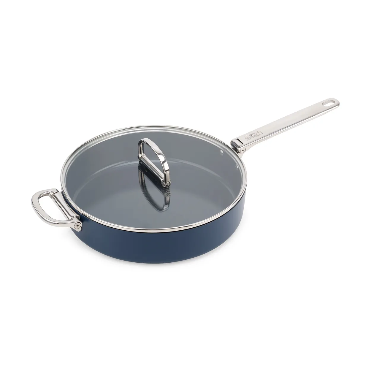 Joseph Joseph Space non stick kasserolle med lokk Ø28 cm Blå