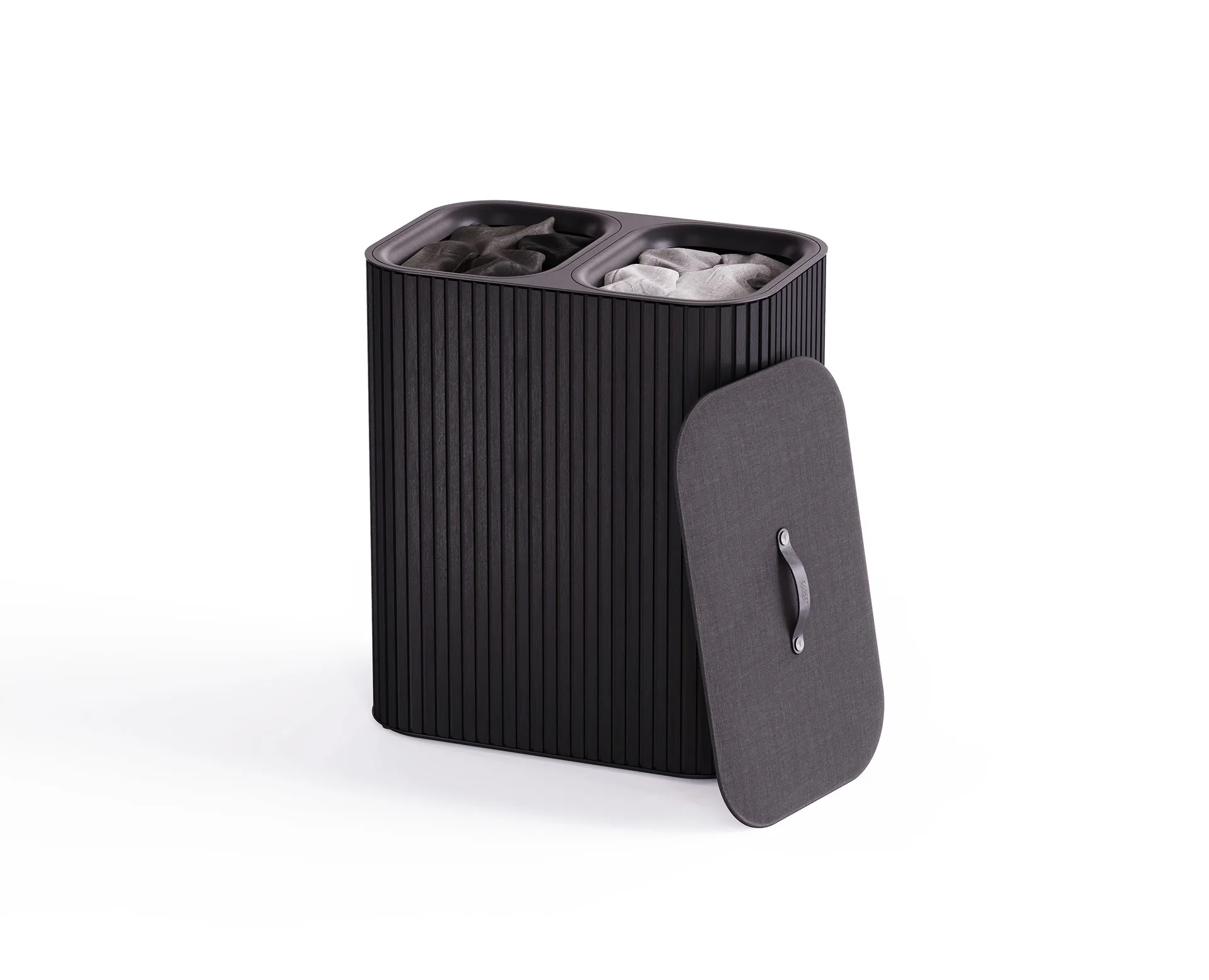 Tota Luxe kleskurv 90 L, Black Joseph Joseph