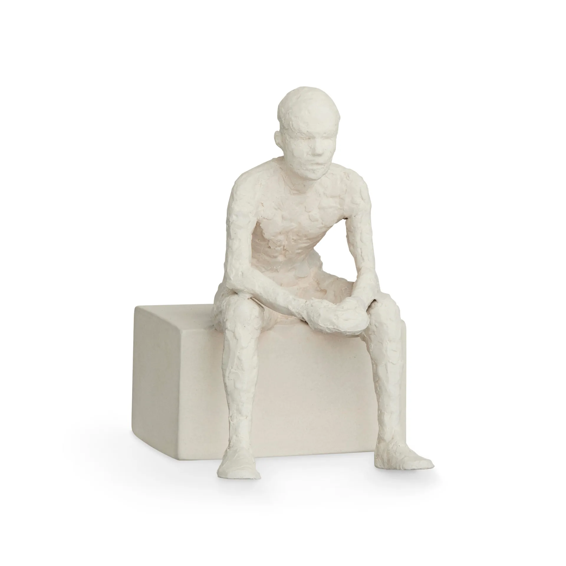 Character skulptur med budskap, The reflective one Kähler