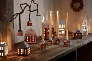 Gingerbread adventsstake 4 deler - Brun - Kähler