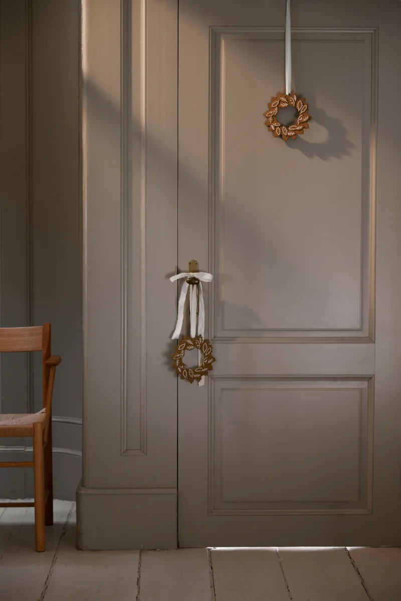 Gingerbread julekrans Ø18,5 cm, Brun Kähler