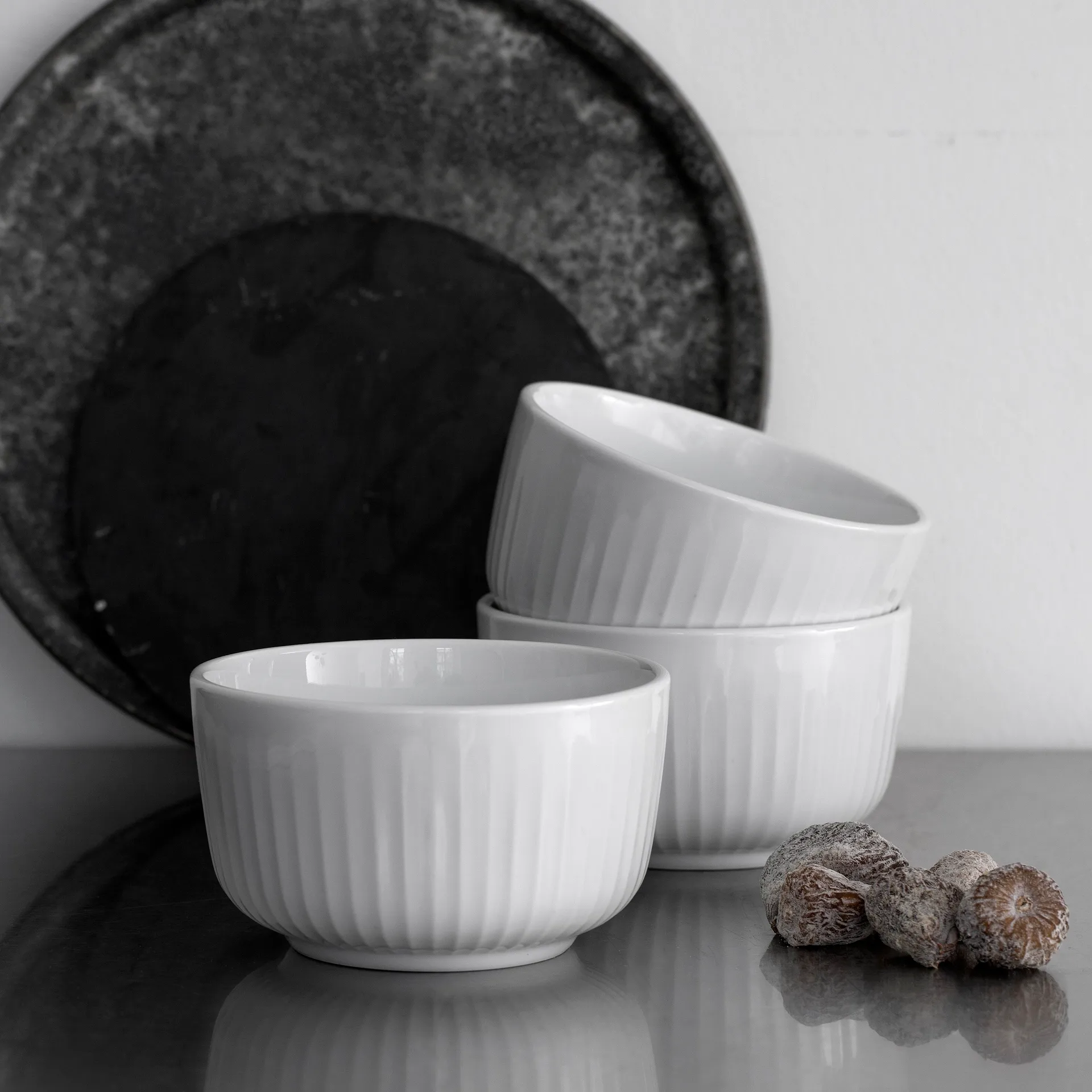 Hammershøi bolle Ø12 cm, hvit Kähler