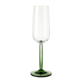 Hammershøi champagneglass 24 cl 2-pakning - Grønn - Kähler