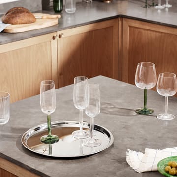 Hammershøi champagneglass 24 cl 2-pakning - Klar - Kähler