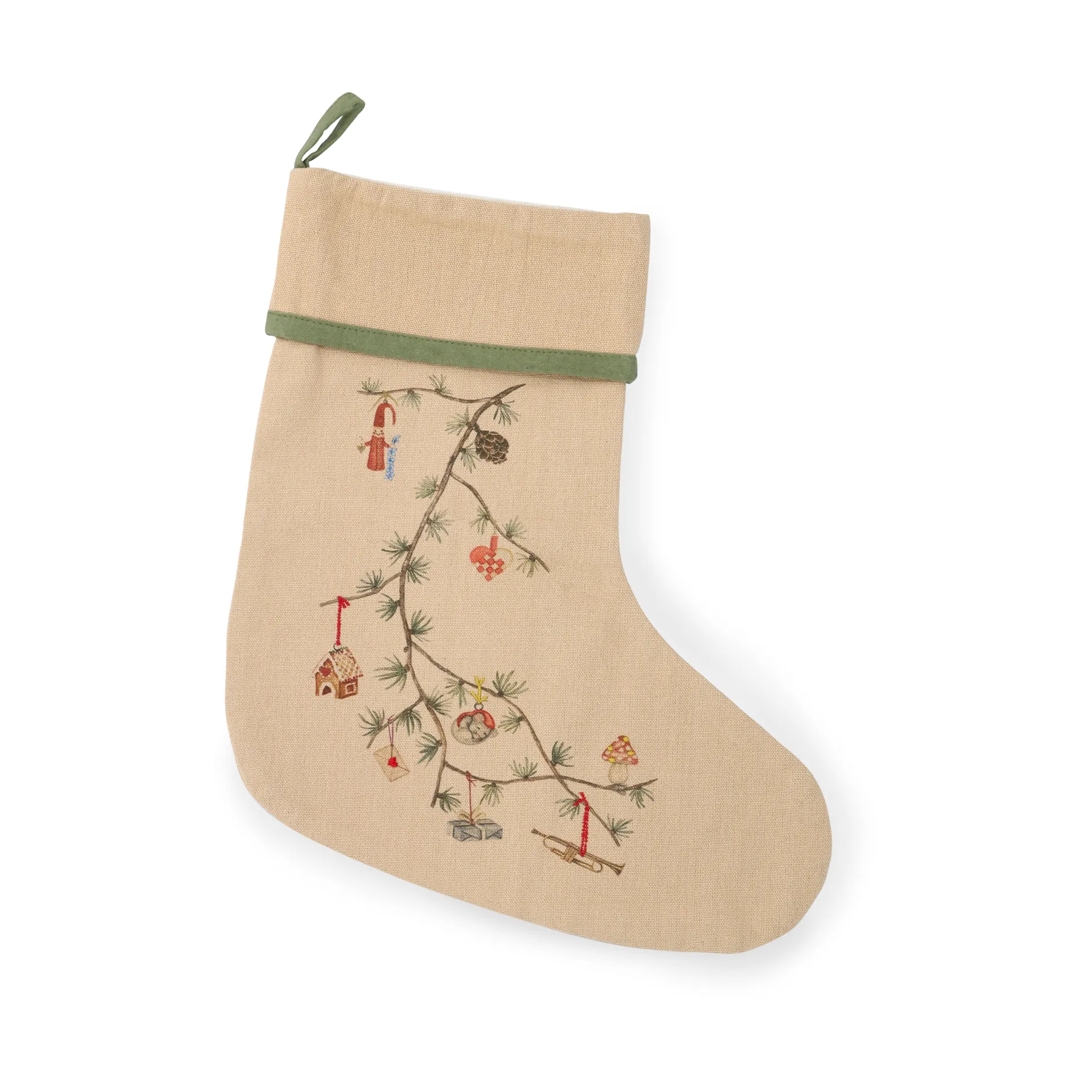 Hammershøi Christmas Julestrømpe, Beige Kähler