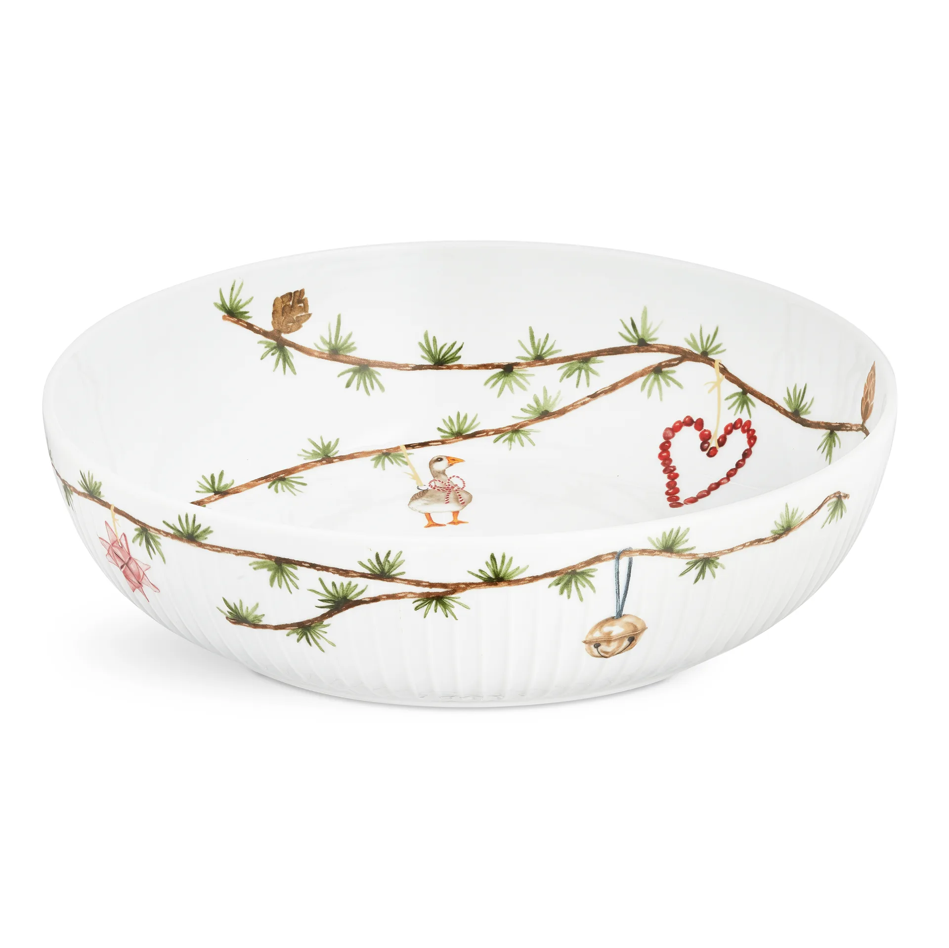 Hammershøi Christmas skål Ø30 cm, Hvit Kähler