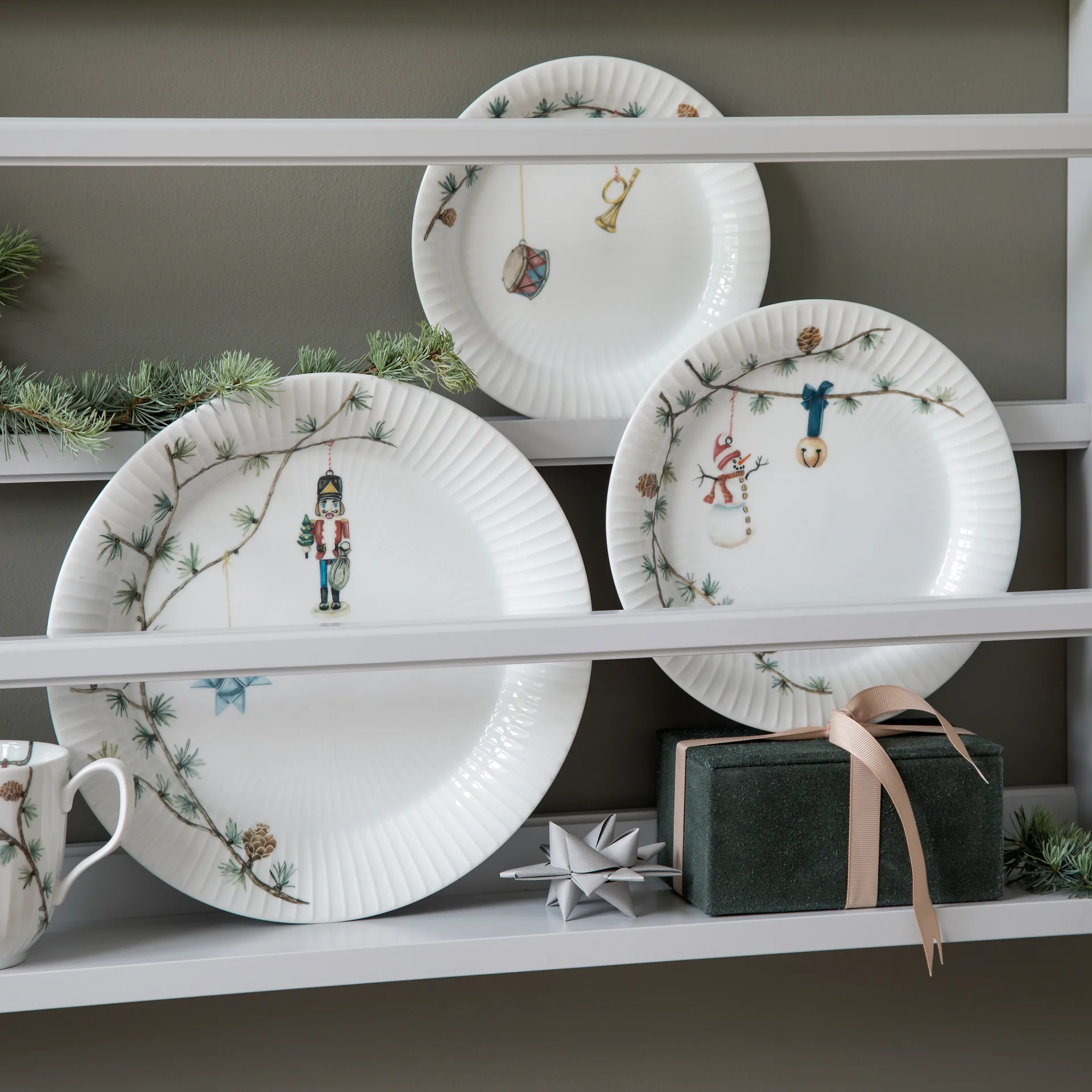 Hammershøi Jul tallerken, 22 cm Kähler