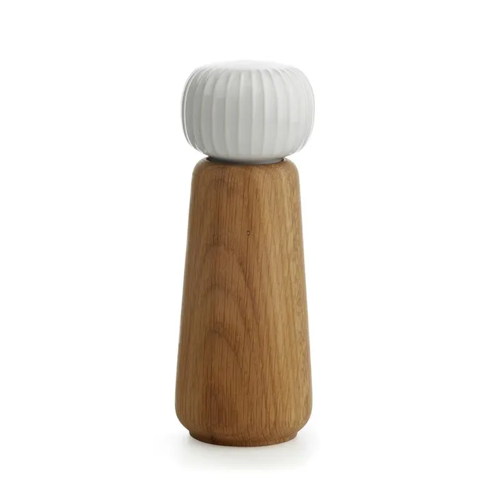 Hammershøi krydderkvern stor - Hvit, 18 cm - Kähler
