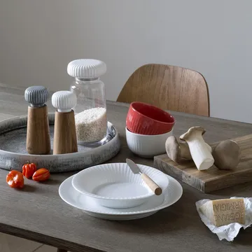 Hammershøi krydderkvern stor - hvit - Kähler