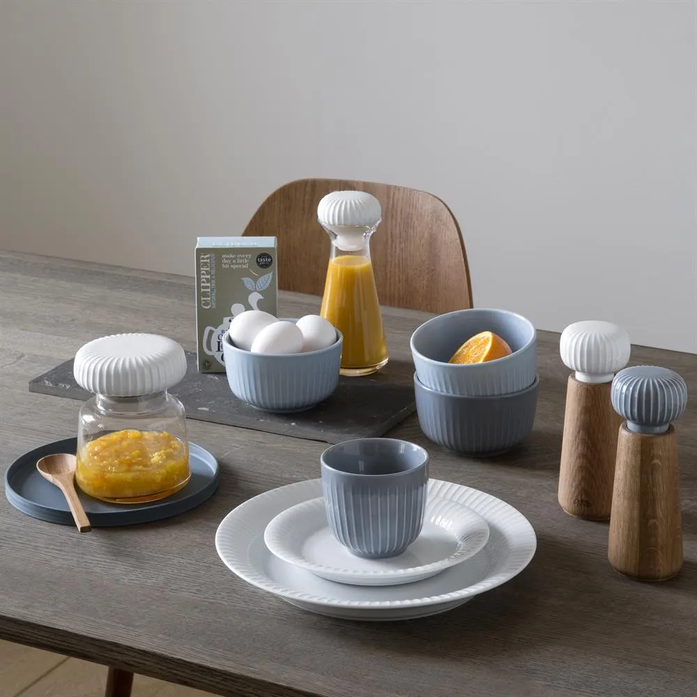 Hammershøi krydderkvern stor, hvit Kähler