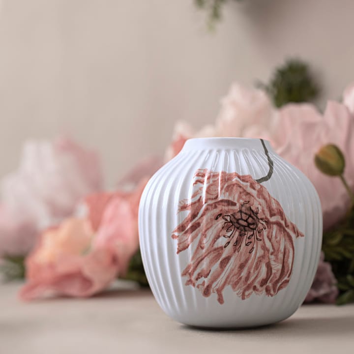 Hammershøi Poppy vase 13 cm, Hvit Kähler