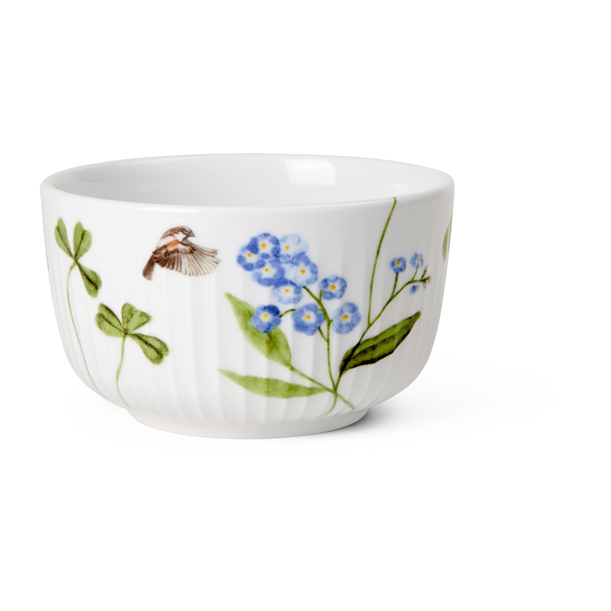 Kähler Hammershøi Summer skål Ø12 cm Forget me not