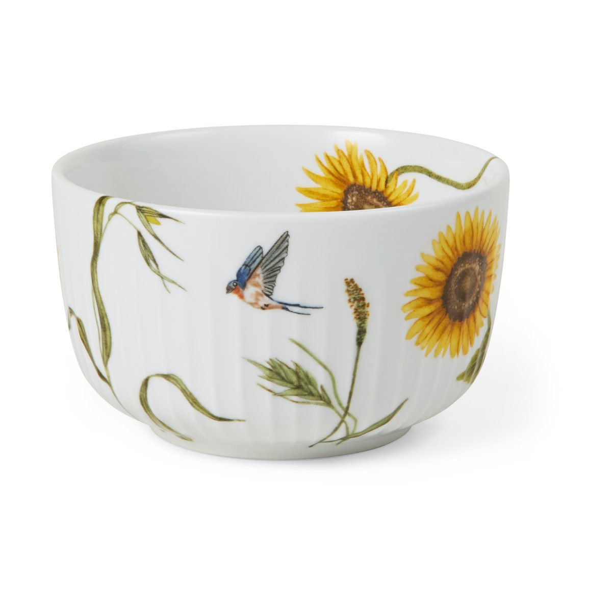 Kähler Hammershøi Summer skål Ø12 cm Sunflower