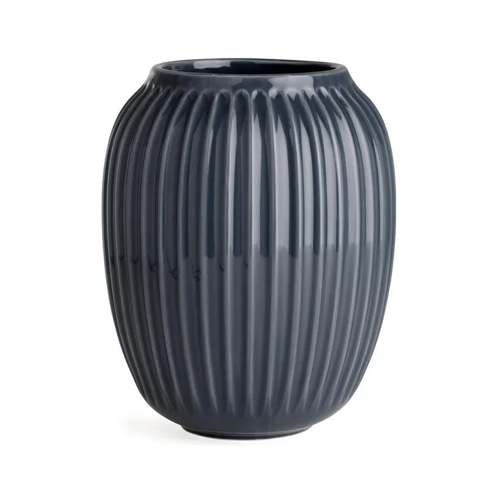 Hammershøi vase - Antrasittgrå, medium 21 cm - Kähler
