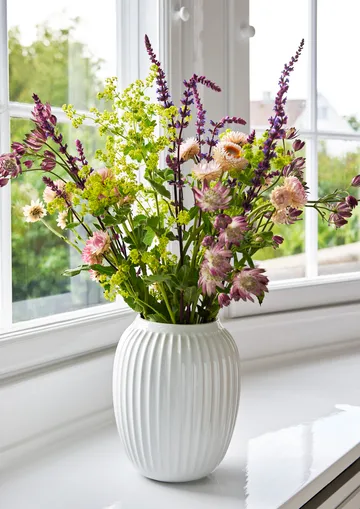 Hammershøi vase - Hvit, medium 21 cm - Kähler