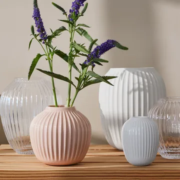 Hammershøi vase - Hvit, medium 21 cm - Kähler