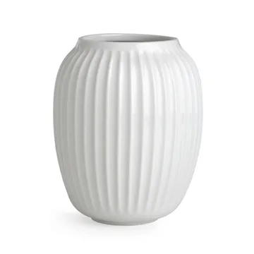 Hammershøi vase - Hvit, medium 21 cm - Kähler