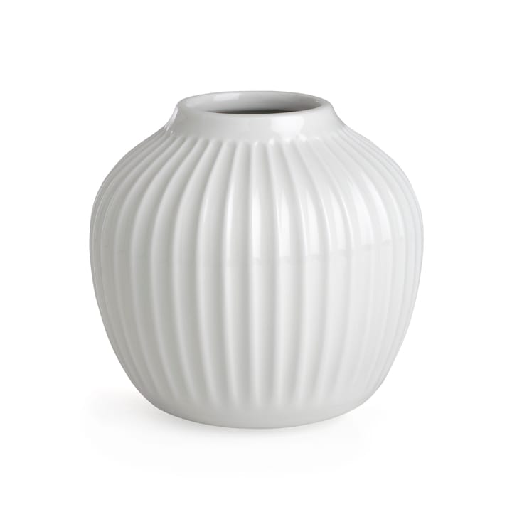 Hammershøi vase liten, hvit Kähler