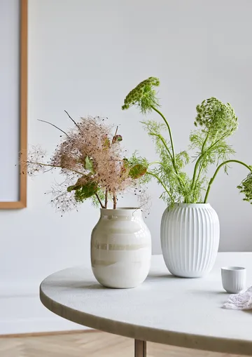 Hammershøi vase medium - hvit - Kähler