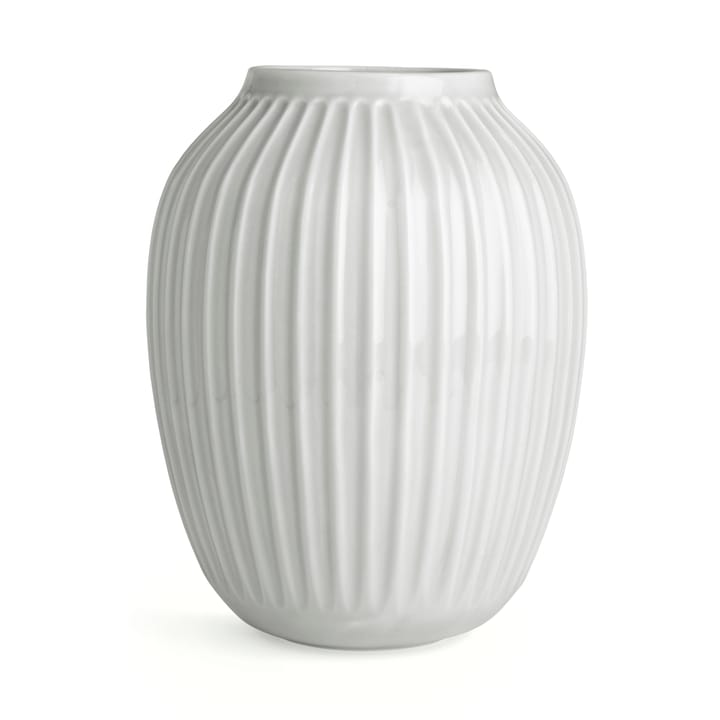 Hammershøi vase stor, hvit Kähler