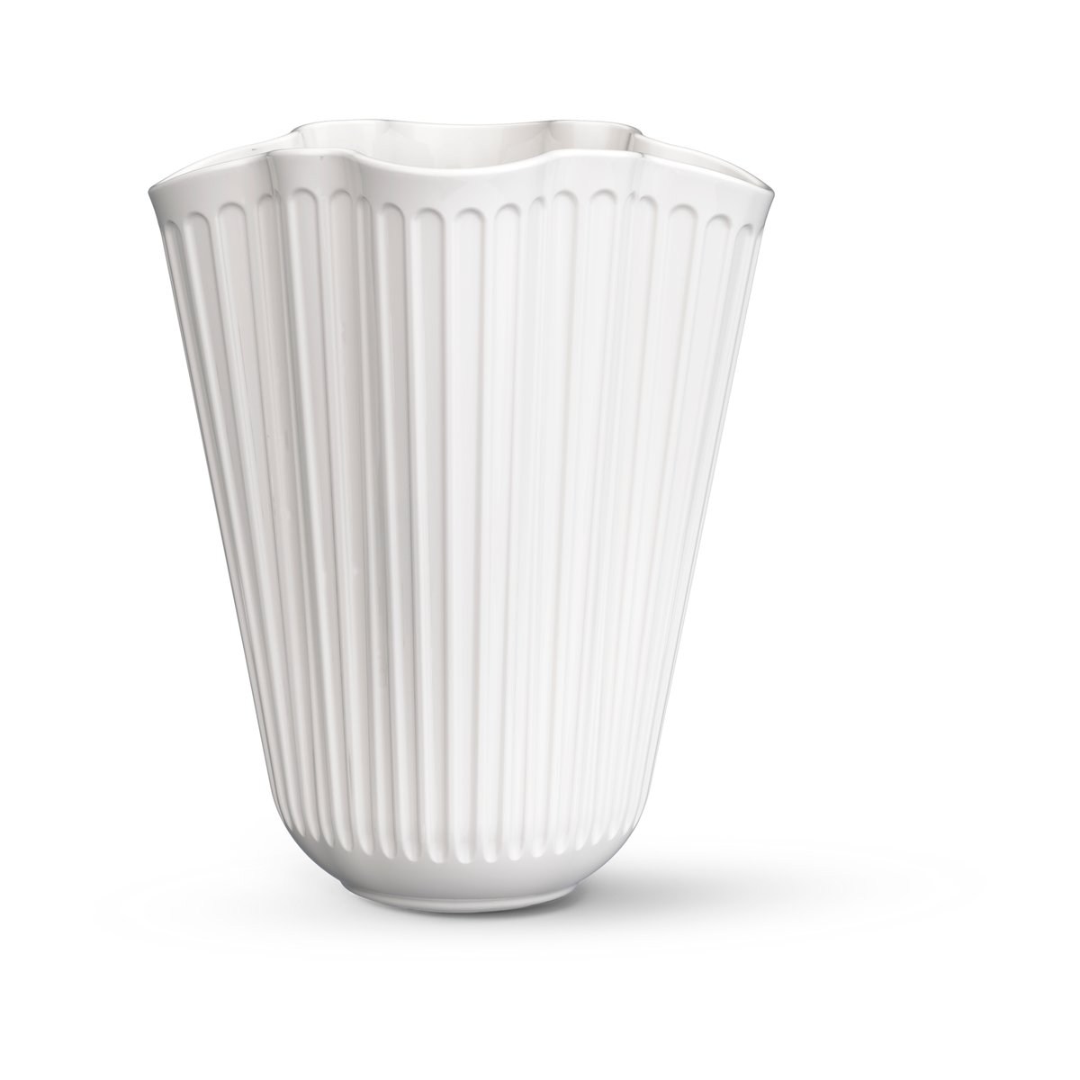 Kähler - Hammershøi unfold vase 16,5 cm hvit