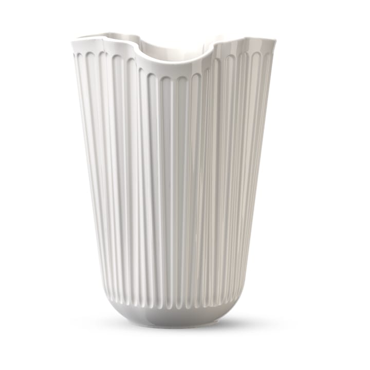 Hammershøi vase Unfold 16,5 cm, Hvit Kähler