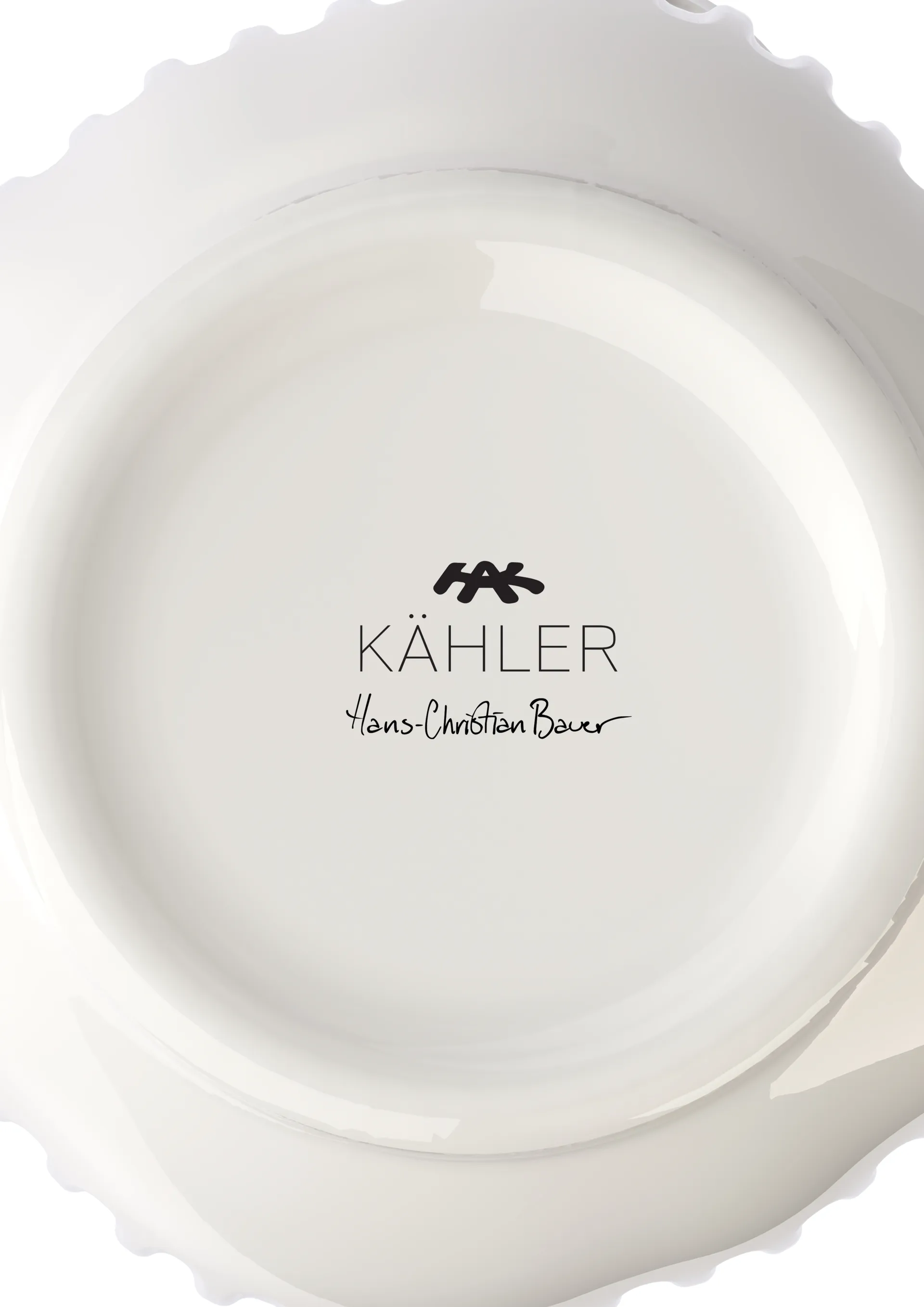 Hammershøi vase Unfold 16,5 cm, Hvit Kähler