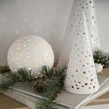 Nobili lysestake - snow white - Kähler