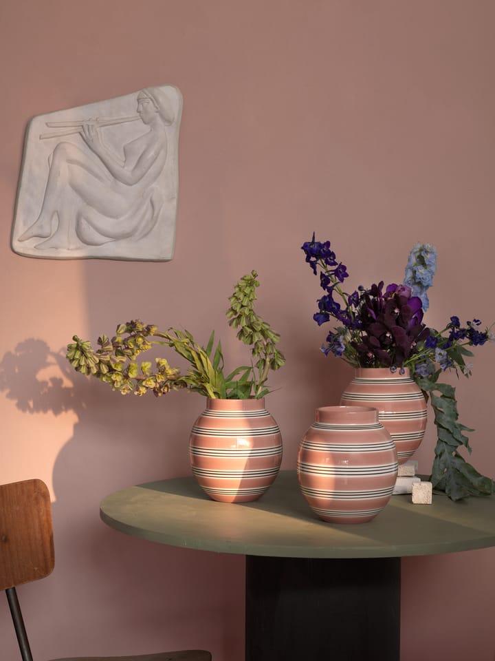 Omaggio Nuovo vase 20,5 cm, Rosa Kähler