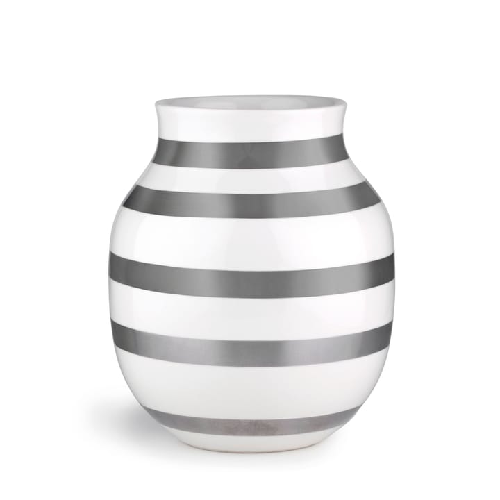 Omaggio vase sølv, middels Kähler
