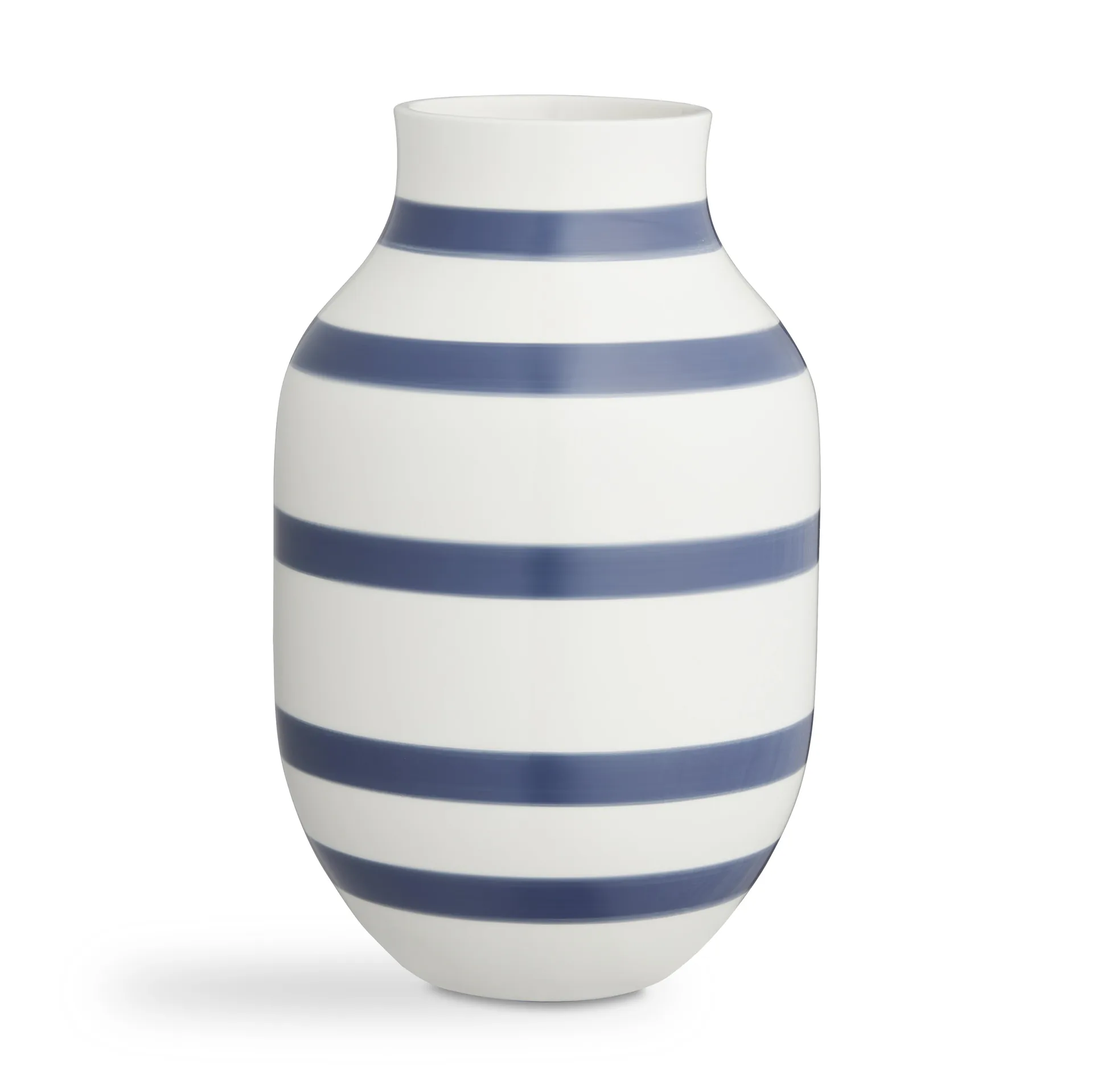 Omaggio vase stor, stålblå Kähler