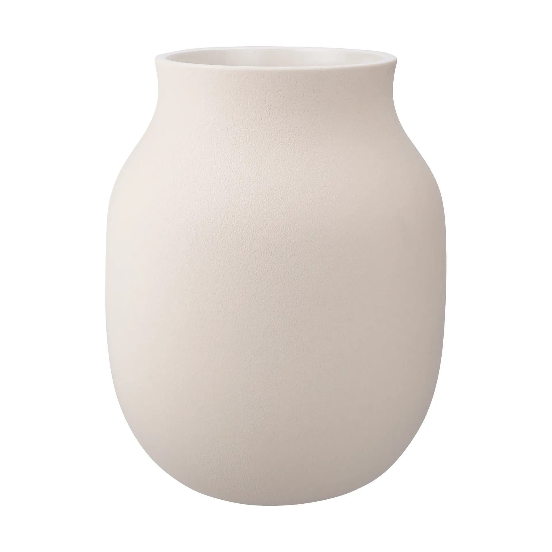 Kähler Studio Omaggio vase Sand, 20 cm