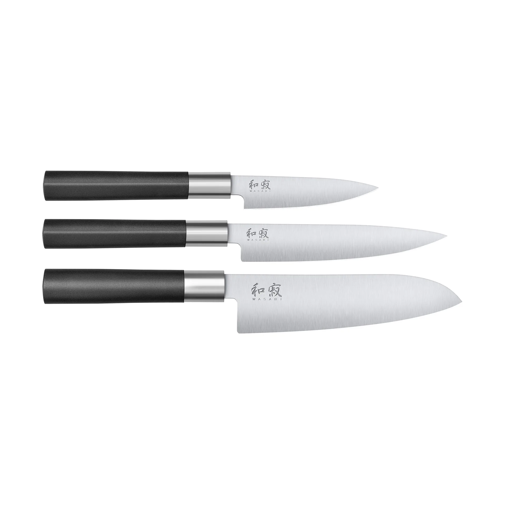 Kai Wasabi knivsett, 3 deler KAI