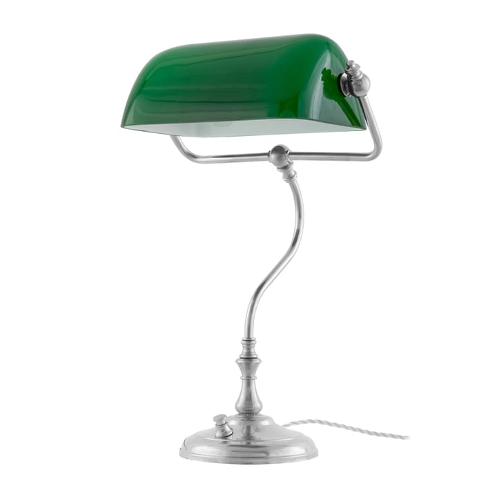 Energismart bordlampe, Forniklet-grønn Karlskrona Lampfabrik