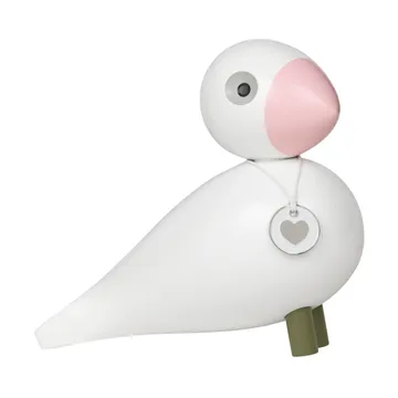 Kay Bojesen sangfugl Love - Hvit-rosa - Kay Bojesen Denmark