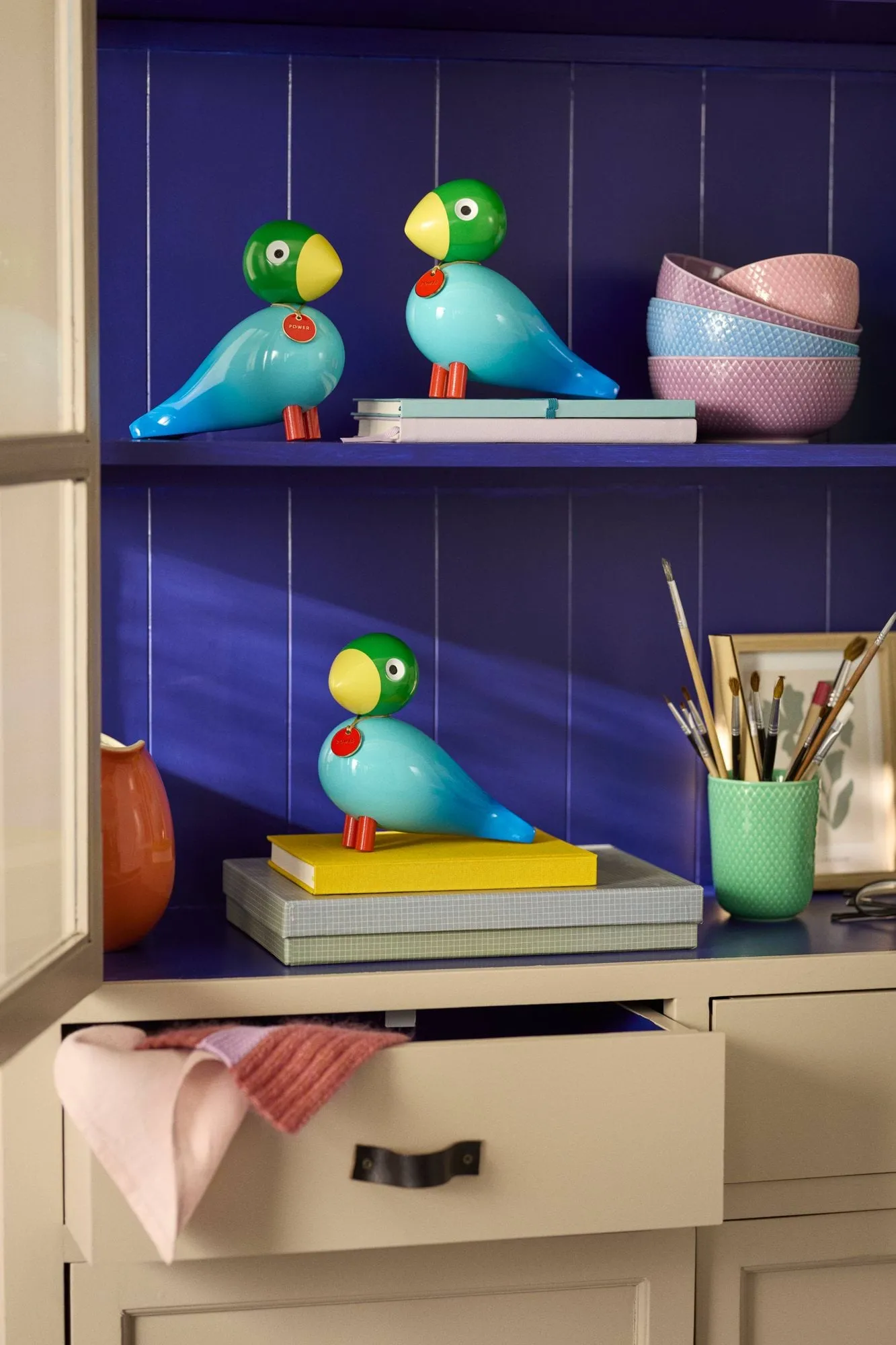 Story bird, Blå, 15,5 cm Kay Bojesen Denmark