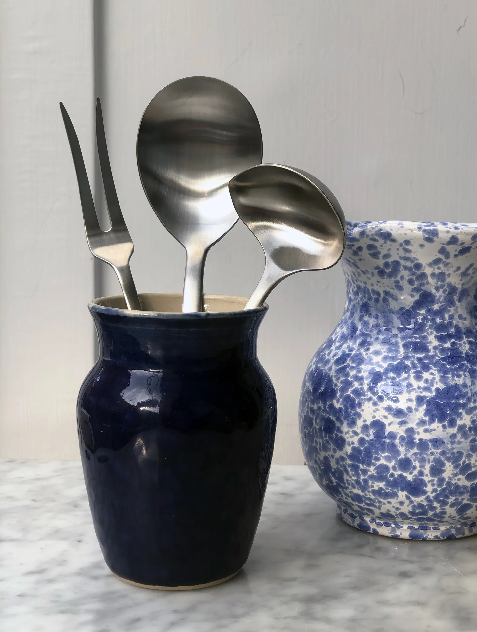 Grand Prix serveringssett 3 deler, Polished steel Kay Bojesen