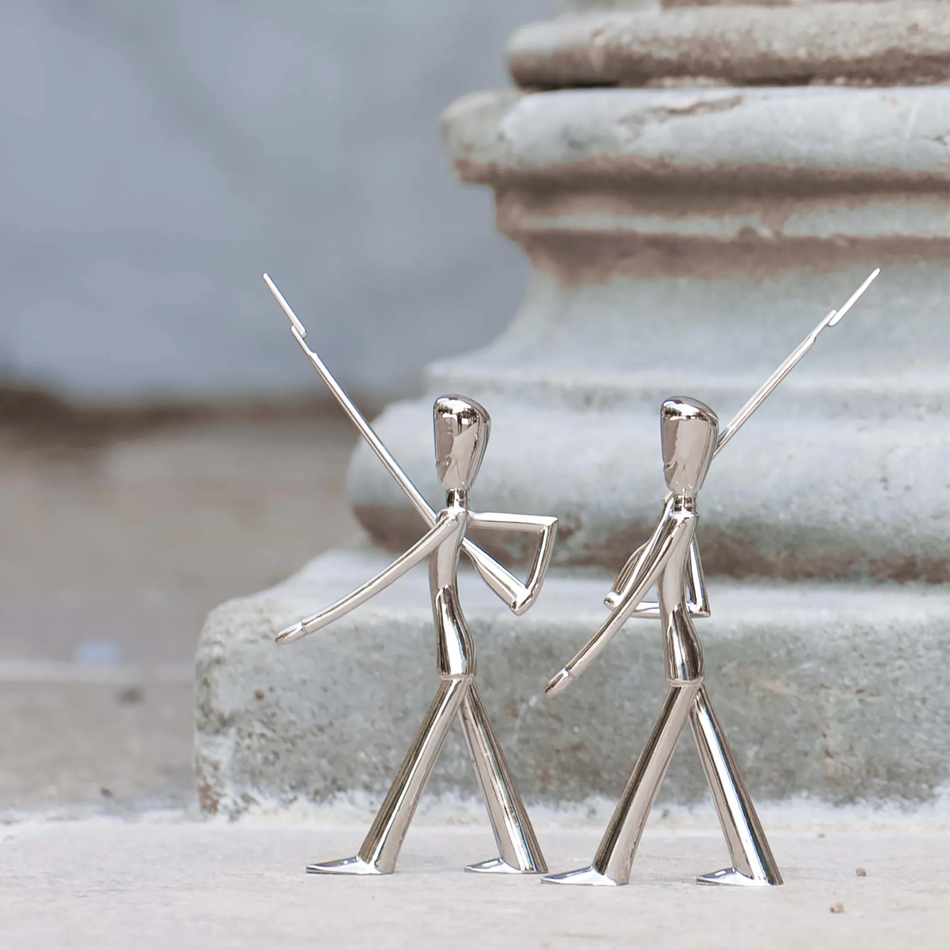 Royal Guard figurin 16 cm, Polished steel Kay Bojesen