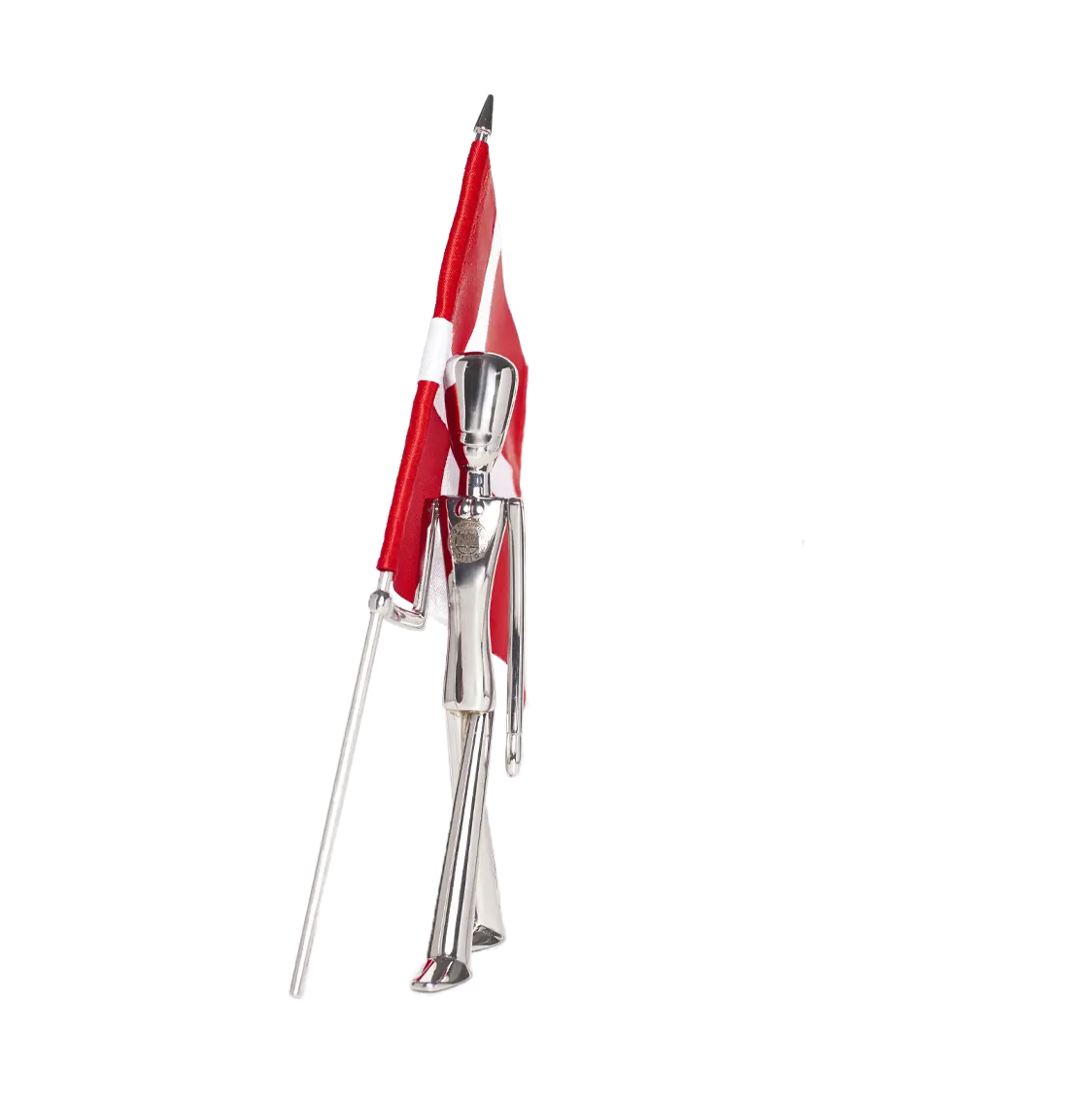 Kay Bojesen Royal Guard x DBU figurin 18 cm Polished steel