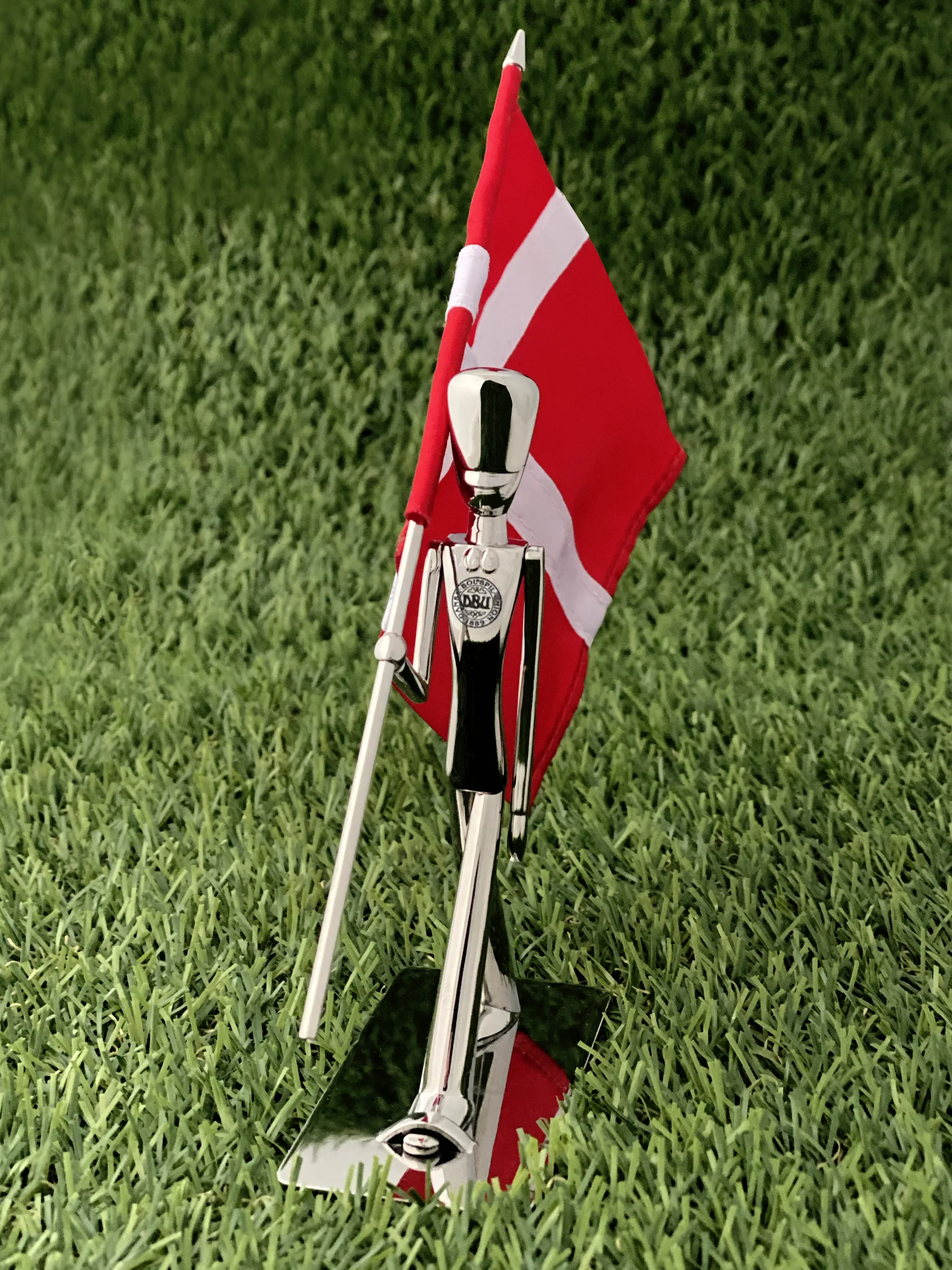 Royal Guard x DBU figurin 18 cm, Polished steel Kay Bojesen