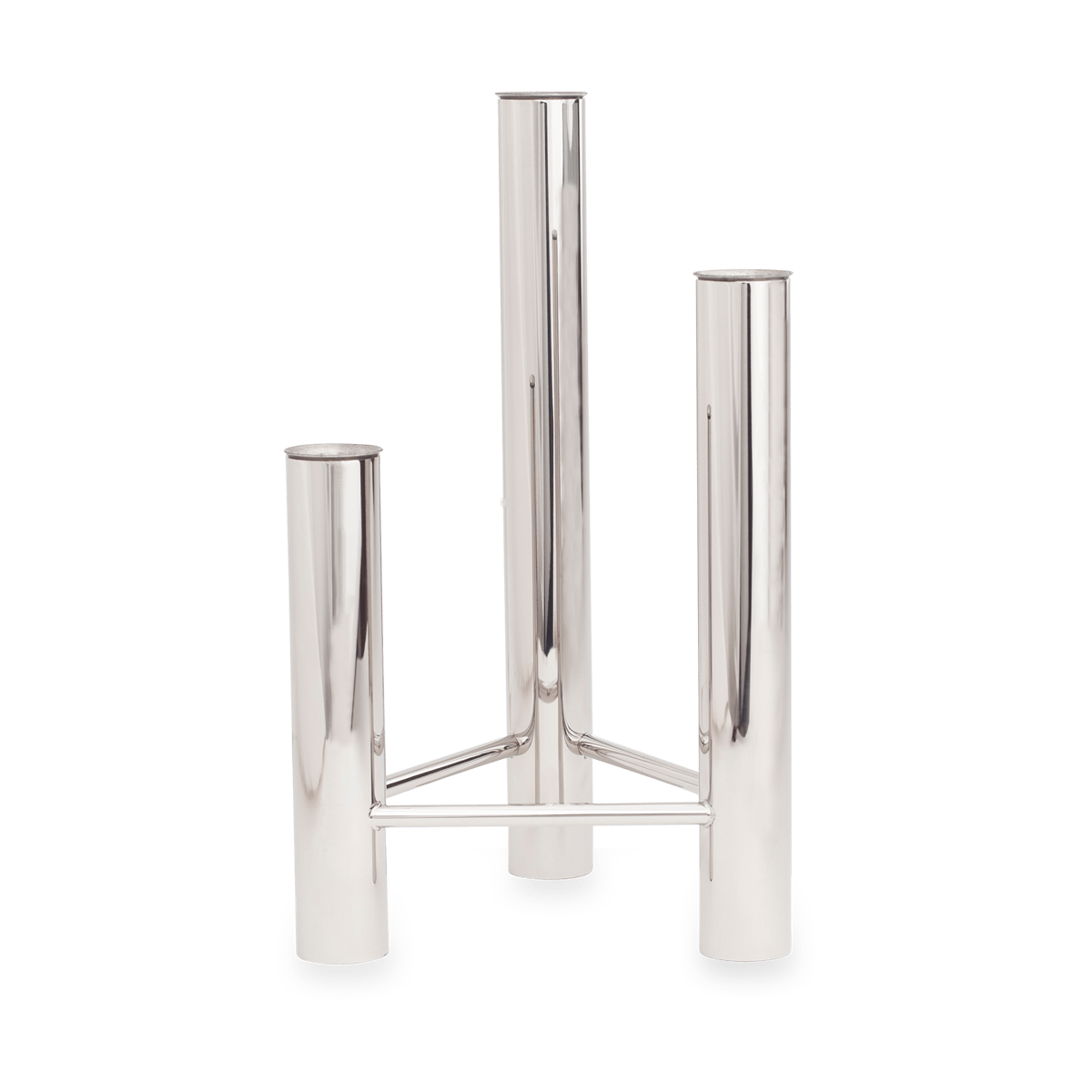 Kay Bojesen VISTA vase og lysestake Polished steel