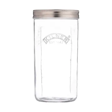 Kilner fermenteringssett - Klar-rustfritt stål, 1 L - Kilner