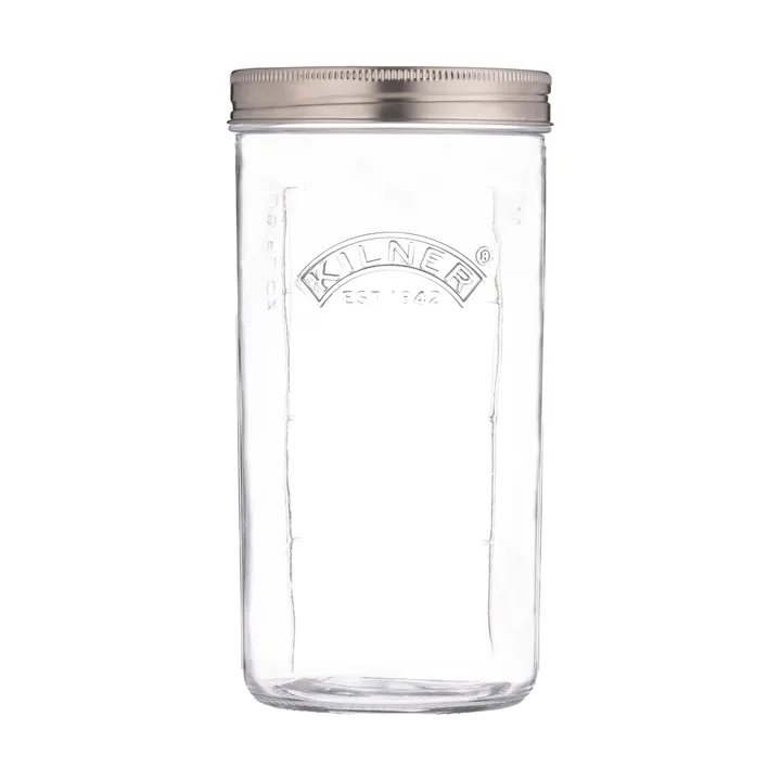 Kilner fermenteringssett - Klar-rustfritt stål, 1 L - Kilner