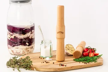 Kilner fermenteringsstøter - Lyst tre - Kilner
