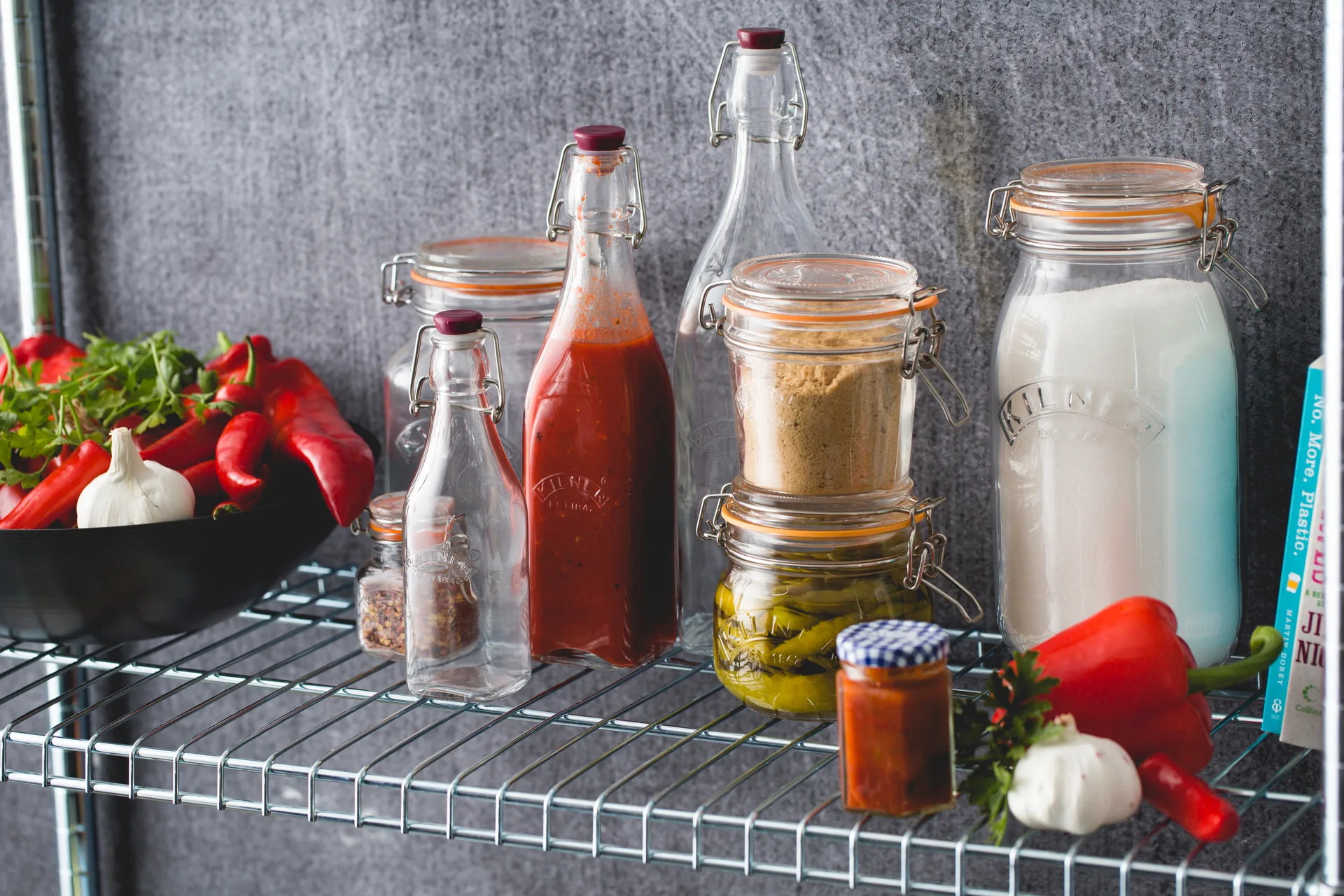 Kilner flaske med bøyle, Klar, 0,55 L Kilner