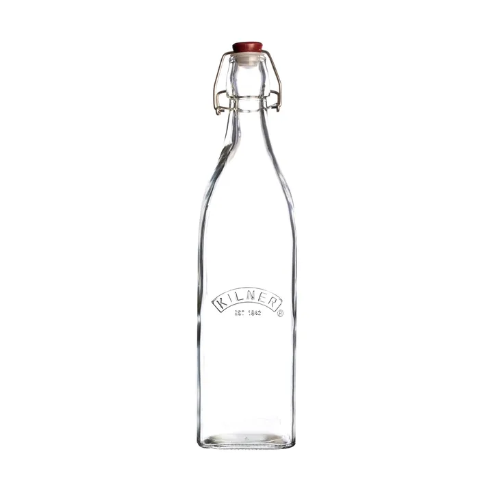 Kilner flaske med bøyle - Klar, 1 l - Kilner