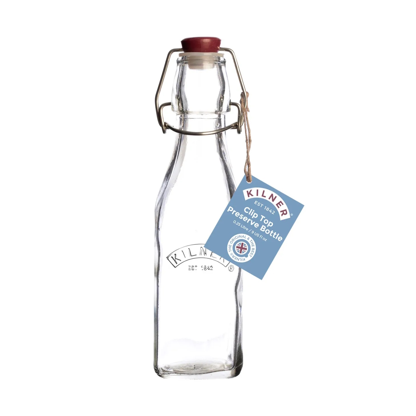 Kilner flaske med bøyle, Klar, 250 ml Kilner
